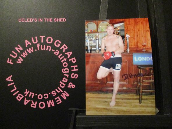 Facing Photographs 6x4 - Autographed (MMA Fighter)